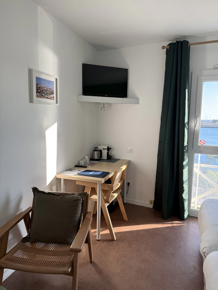 chambre twin cote mer ile d'yeu
