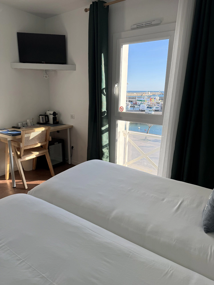 chambre twin cote mer ile d'yeu