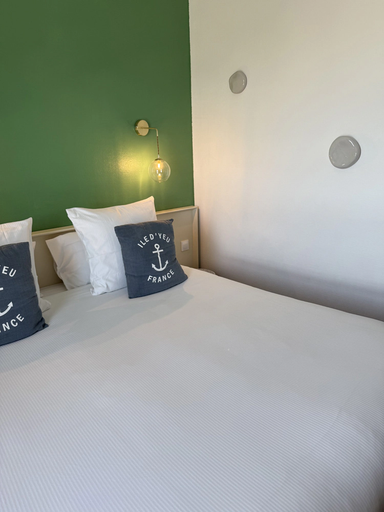chambre double hotel ile d'Yeu